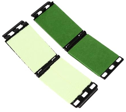 BESPORTBLE 2pezzi Pulitore Corde Chitarra e Tastiera Panno in Ottone Protezione e Manutenzione Per Chitarre Acustiche Elettriche e Bassi Pulizia Rapida e Durevole