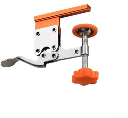 Pince pour installation sur rail de guidage de tiroir avec épaisseur réglable et construction en alliage conçue pour une installation stable (A)