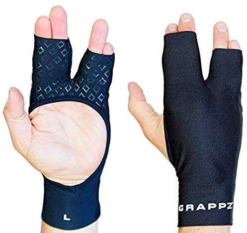 Grappz – Jiu Jitsu BJJ fingertejp alternativ kompression brottningshandskar V1 (medium)