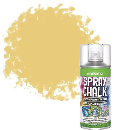 Rust-Oleum Spray Chalk Yellow 150ml