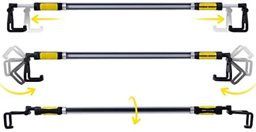 DÖRR LED Motorraumleuchte Vario XL-2000 - Werkstattleuchte - passend für alle Fahrzeuge - Akku - ausziehbar - Multifunktionsleuchte