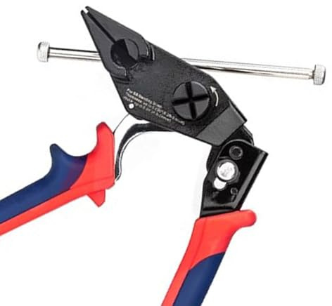 Effizientes Edelstahl-Kabelbinderpistolen, Metall-Reißverschlüsse, Kabelbinder-Spanner, Wickelwerkzeug für Kabelbinder-Installation und Schneiden von Kabelbindern