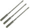 3 Pezzi Set di Punte Trapano SDS Plus 6 x 160 mm per Cemento e Muro di Mattoni, Trapano a Percussione, 4 Taglienti in Metallo Duro, per Forare Cemento, Pietra Naturale e Altri Materiali Duri