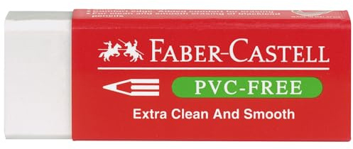 Faber-Castell Suddgummi PVC-fri vit 1 st (S)
