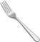 Forks Set of 12 Piece, Stainless Steel Dinner Forks Table Fork, Mirror Polishing Fork Set Pack of 12,Dishwasher Safe (7.1 inches, 18cm)
