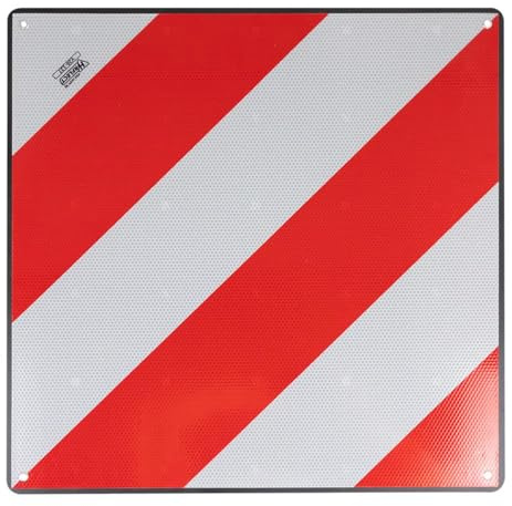 OC-PRO Warnschild, Reflektor V20, für Fahrrad-/Motorradträger