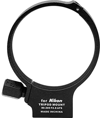 Jrifedptry Anello a collare per treppiede in metallo per lenti AF-S 80-200 mm F/2.8D ED per lenti 70-300 mm F/4.5-5.6G SSM