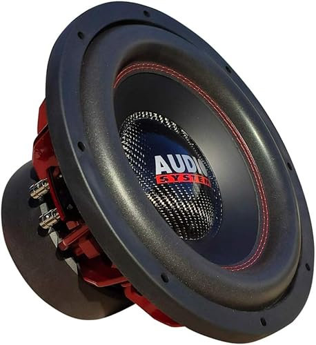 KIT SET PER AUDIO SYSTEM ASS12 1 subwoofer 30,00 cm 300 mm 12 di diametro, doppia bobina, dual voice coil, 2+2 ohm, 1000 watt rms 2000 watt max, auto, car, 1 pezzo