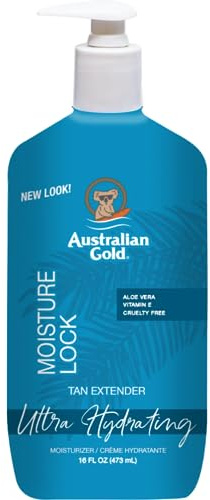 Australian Gold Moist Lock Tan Extender 16 Ounce Pump (Pack of 2)