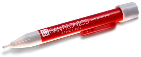 Santronics 3115 AC Voltage Sensor - Compact Non-Contact Voltage Detector, 50-1000VAC, CAT IV, Made in USA, Electrician Tools, Volt Meter, Outlet & Circuit Tester, Pen Sized Design, 1-Year Warranty