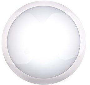 HUBER HML 80 HF LED Deckenleuchte mit Bewegungsmelder 360° für innen und außen I 1600 lm Deckenlampe mit Bewegungsmelder I IP54 I Deckenleuchten Lampe