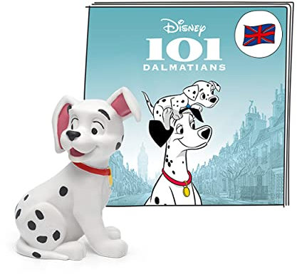 tonies Audio Character for Toniebox, Disney's 101 Dalmatians, Audio Book Play for Children for Use with Toniebox Music Player (Sold Separately)