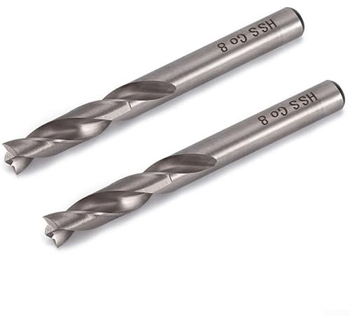 Premium 2 Pcs HSS Cobalt Spot Weld Drill Bit Set, High-Speed Welder Remover Cutter For Wood, Metal, Aluminum, Plastic - Ideal For Vehicle Panel Repair, 6Mm And 8Mm
