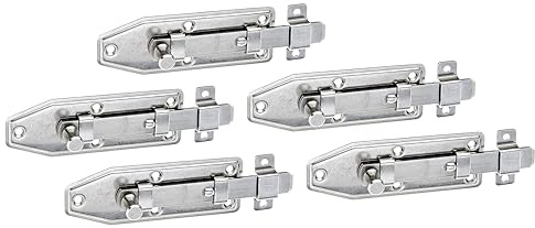 Alberts 856373 Fensterriegel, Silber