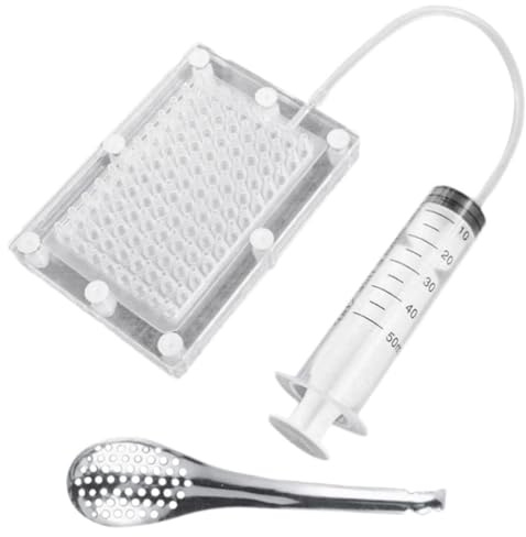 Kit de gastronomie moléculaire gastronomie moléculaire gastronomie caviar fabricant gourmet distributeur caviar filtre sphérification compte avec tube et outils de cuillère