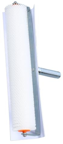 Yosoo Rullo Livellatore Chiodato 500x90mm, Strumento di Livellamento per Pavimenti per Carichi Pesanti con Paraspruzzi per Composti Autolivellanti in Lattice, Aerazione e Lisciatura Professionale