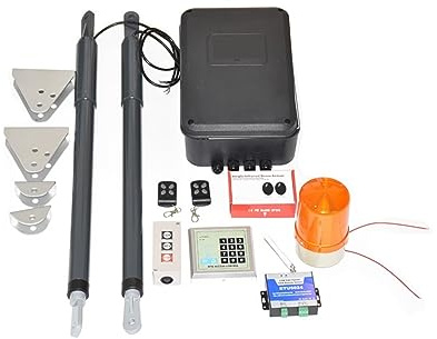 Moteur de porte électrique système d'ouverture d'oscillation 200kg avec des pièces for l'actionneur linéaire(Kit 5)