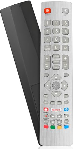 Replacement Sharp TV Remote Control with 2 Shortcuts Button, Universal Remote Control for Sharp Aquos TV, No Setup Required