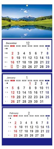 3-månaders kalender 2026 – kvartalskalender