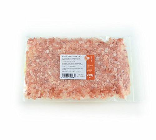 Himalayan Pink Salt Coarse Grade250g - Natural & Unrefined Pink Salt from the Himalayas