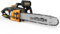 DOVAMAN Motosierra Eléctrica de 2400W, Tensión sin Herramientas en un Paso, 40cm Barra y Cadena Oregon, 15m/s Velocidad de Cadena, Lubricación Automática, Freno Mecánico y 2 Cadenas - DCS01A
