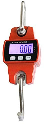 Báscula de pescado, 300 kg, pantalla LCD, digital, báscula de carga, mini báscula portátil, báscula industrial, grúa, agricultura, báscula de tracción
