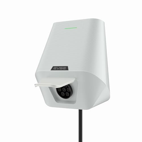 WISSENERGY 7,4 KW Wallbox per Veicoli Elettrici con App, [ Monofase | 6A-32A | 6M ] con Sbocco Tipo 2, Terminale di Ricarica per Veicoli Elettrici modalità 3 con Standard EU IEC 62196-2 per BEV/PHEV