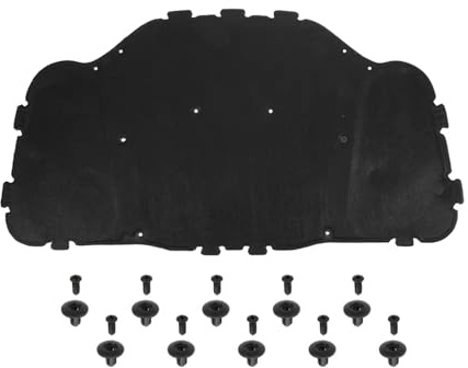 Laine isolante Compatible Avec BMW Pour E60 E61 525i 528i 530i 2003 2004 2005 2006 2007 2008 2009 2010 Tapis D'isolation Phonique Pour Capot De Voiture 51487148208