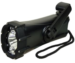 Power Plus Shark 1W LED Wind-Up Torch
