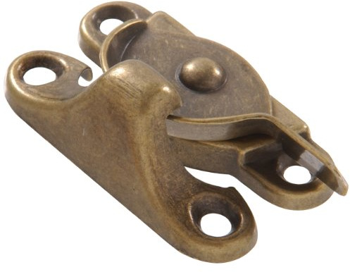 Hardware Essentials 851833 Sash Lock Crescent Brass