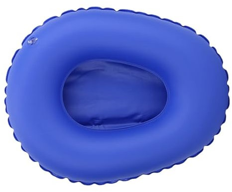 Tragbare Luftbettpfanne, Aufblasbares Kissen, Aufblasbare Luftkissen-Bettpfanne, Aufblasbare Bettpfanne Für Ältere Männer, Bettpfannen Für Ältere Männer, Waschbares Anti-Dekubitus-Toiletten-Urinal