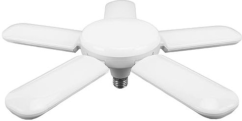 LED-Garagen-Glühbirne, 100 W, Garagen-Deckenleuchten, 5 Regulierbare Panels, 8000 Lm, E26, E27, 6500 K, Tageslicht, LED-Shop-Leuchten Für Garage, Werkstatt, Keller, 85–265 V