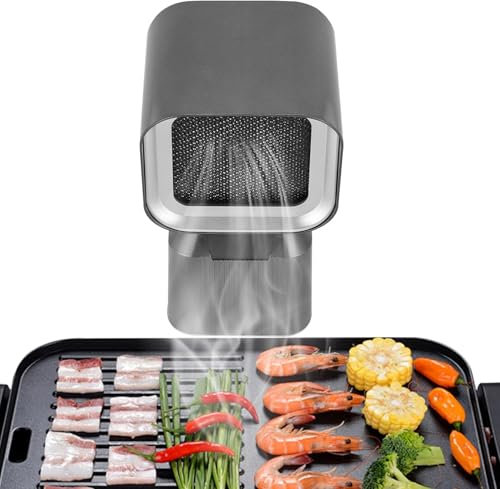 Loohacp 12W Tisch Portable Range Hood, Mini Mobile Dunstabzugshaube, Küche Tisch Dunstabzugshaube Wohnung Camping Wohnmobil