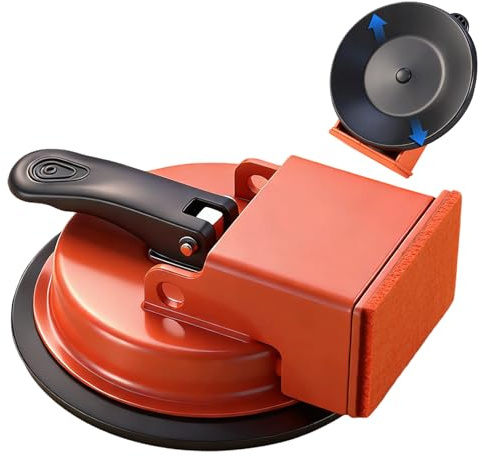 Holdes Herramienta de suelo con, accesorio para fijación de laminado, fijador de mango ergonómico para suelo, para el hogar, industria, comercio, balcón, garaje, dormitorio, salón,