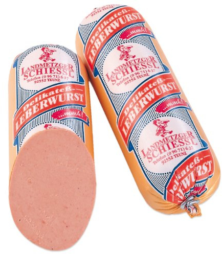 Delikatess Leberwurst - Landmetzgerei Schiessl - ca. 200g