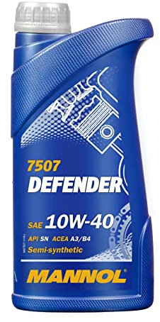 MANNOL Aceite de motor 10W-40 Defender Aceite para motor ACEA A3/B4 API SN 1L
