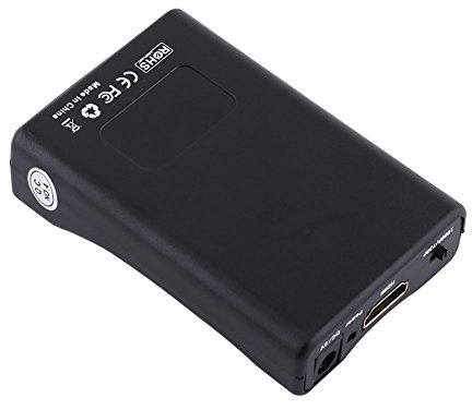 Vikye Scart till HDMI Converter - Audio Video Adapter 720P 1080P med USB-kabel