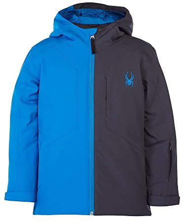 Spyder Boy's Chief Ski Jacket, Ebony, 176 UK