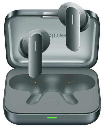 realme Buds Air 7 - Auriculares True inalámbricos, Driver Bass Mega Titanizado de 12,4 mm, ANC Inteligente de 52 dB, Audio Hi-Res & LHDC 5.0, autonomía hasta 52 Horas, Sonido Espacial 360°, Verde