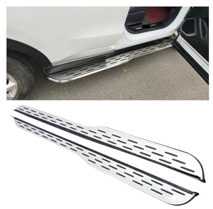 2 marchepieds latéraux Compatible Pour Chery TIGGO 8 PRO 2021-2023