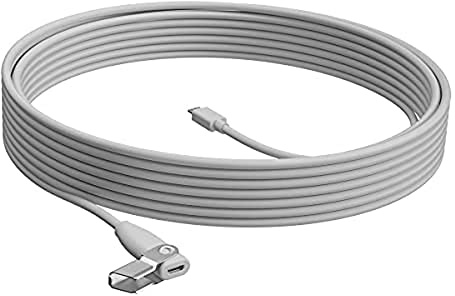 Logitech Rally Mic Pod Extension Cable Mikrofonverlängerungskabel 10 m Plenum