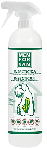 GNCPets Spray antiparasitario para Perros Menforsan 750ml - Protección efectiva contra pulgas, garrapatas, Mosquitos y ácaros. No tóxico y fácil de aplicar. Antiparasitario Perros