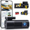 GKU 4K+2.5K Dash Cam Front and Rear, 5Ghz Wi-Fi & GPS, HDR, Dual Car Camera with 1.47” IPS Screen, Dashcam with 64GB SD Card, Starlight Night Vision, 24H Parking Mode, G-Sensor,Max 512GB