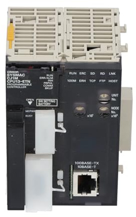 CJ1M-CPU13-ETN CPU Unit CJ1MCPU13-ETN Compatible With Omron SYSMAC CJ1M Series