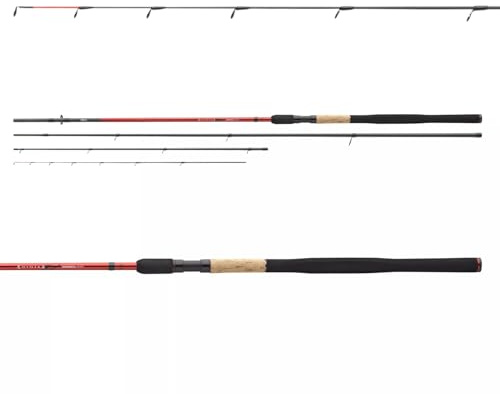 DAIWA Ninja Commercial Feeder, 3,3 m, 10,83 piedi, 0-60 g, 4 pezzi, canna da pesca Method Feeder, azione medio-veloce