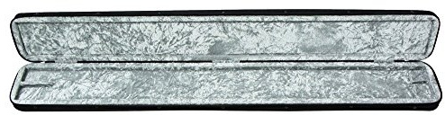 GEWA Bow Case for German Bass Bow black, anthracite velvet plush inside, double case