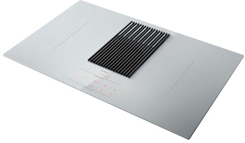 Elica; Piano cottura con cappa aspirante NIKOLATESLA LIBRA WH/A/83; Color: vetro bianco