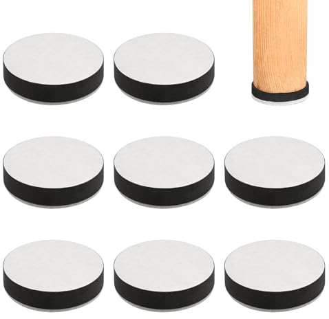 8 Pièces Rehausseurs de Meubles Autocollants pour Chaise Table, Canapé
