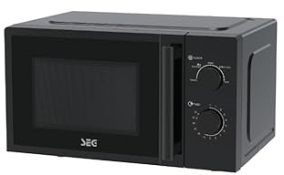 SEG MIKROWELLE 20 Liter MWM 2522 Neu & Ovp Schwarz