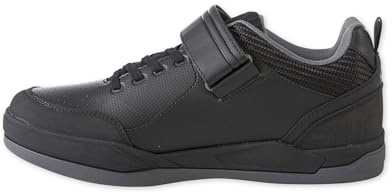 O'NEAL | Zapatillas de Ciclismo | Mountain Bike MTB DH FR Downhill Freeride | Suela supergrip, Malla de ventilación | Zapatilla Plana transmisora | Adultos | Negro | Talla 39